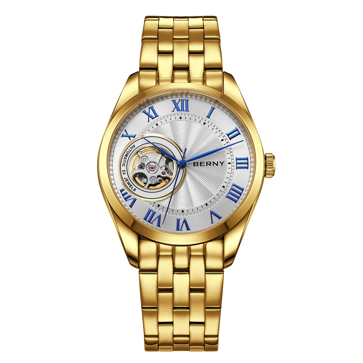 BERNY-Men Automatic Classic Watch-AM079VM - Image 13
