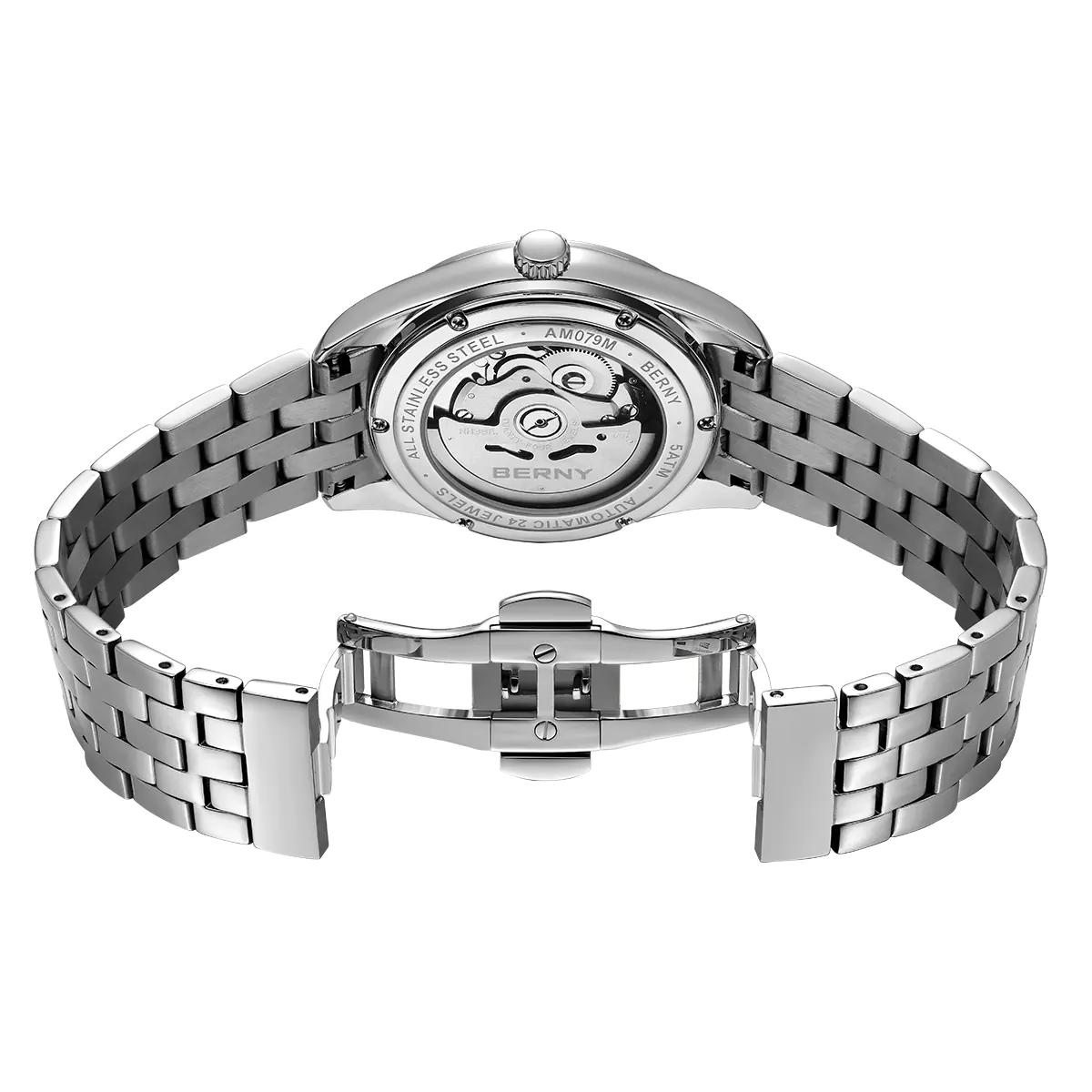 BERNY-Men Automatic Classic Watch-AM079VM - Image 5
