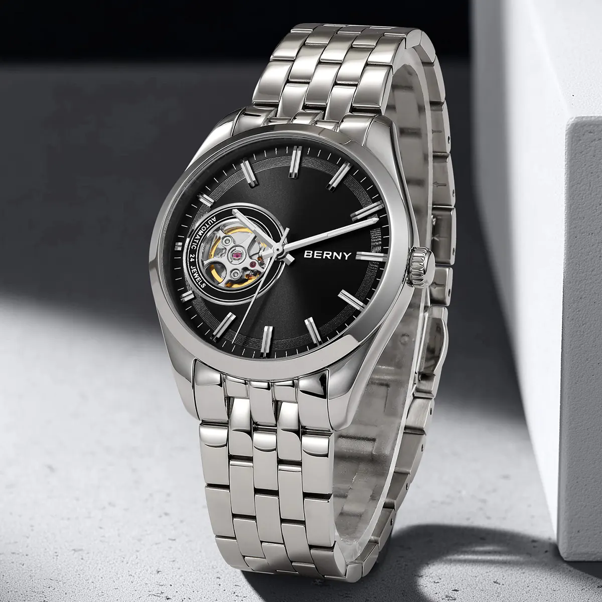 BERNY-Men Automatic Classic Watch-AM179M - Image 2