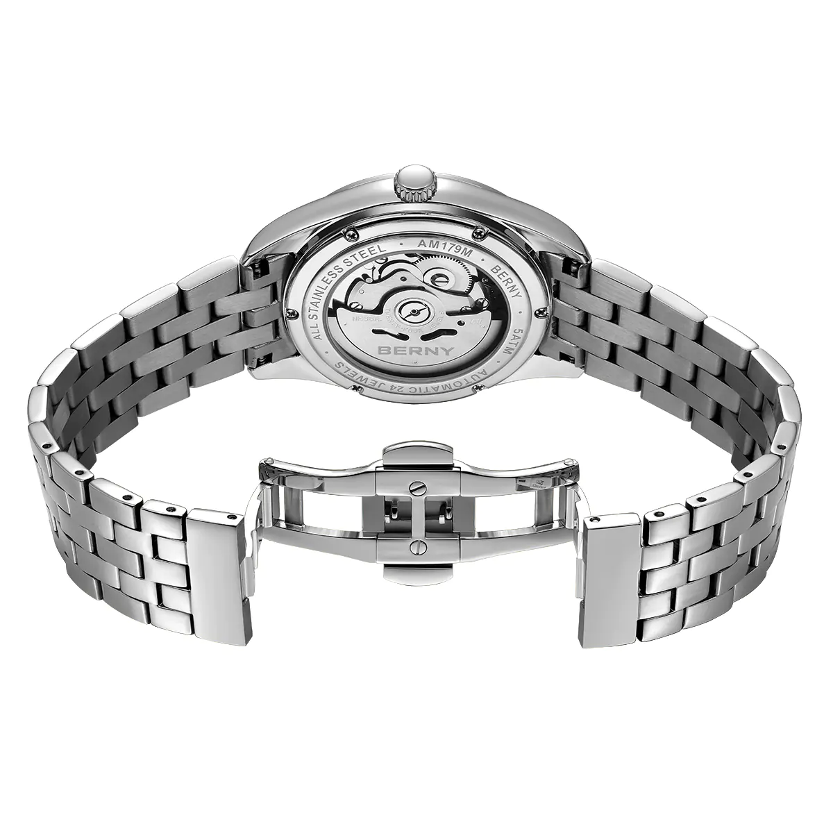 BERNY-Men Automatic Classic Watch-AM179M - Image 6