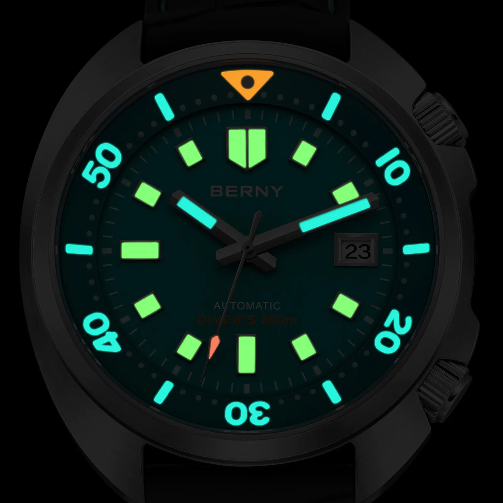 BERNY-Men Automatic Compressor-style Diver Watch-AM1970M - Image 5