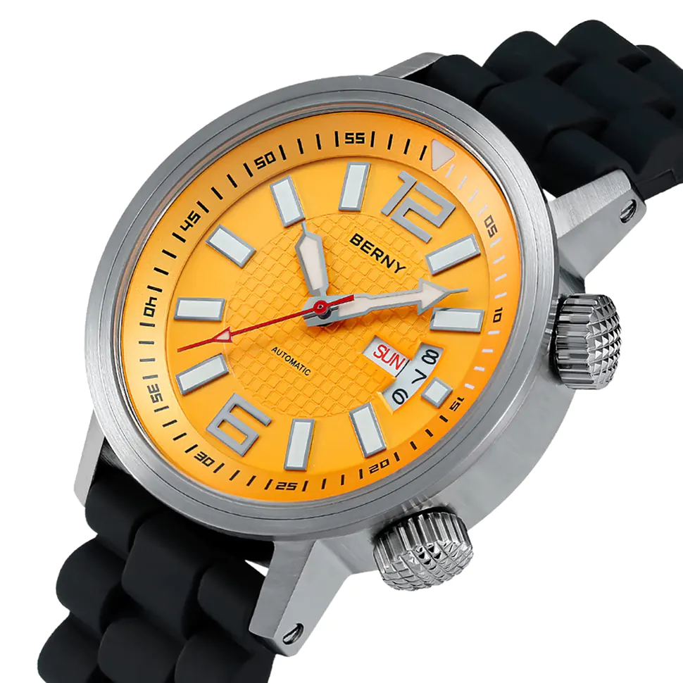 BERNY-Men Automatic Compressor-style Diver Watch-AM7081M - Image 3