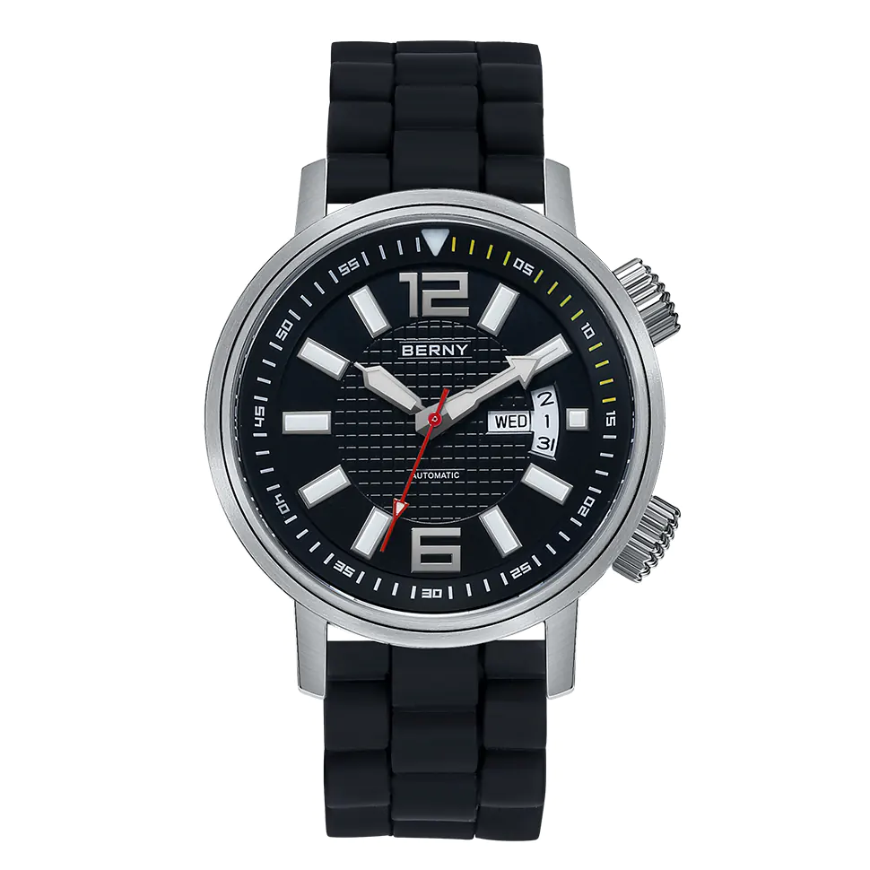 BERNY-Men Automatic Compressor-style Diver Watch-AM7081M - Image 8