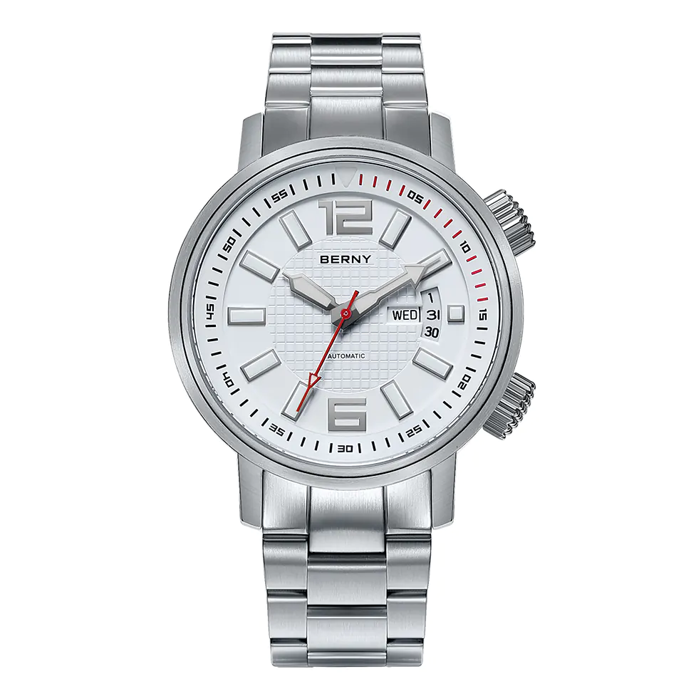 BERNY-Men Automatic Compressor-style Diver Watch-AM7081MS - Image 8