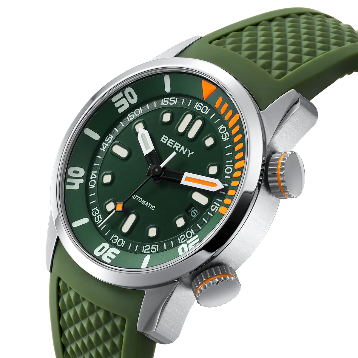 BERNY-Men Automatic Compressor-style Diver Watch V3-AM339M - Image 4