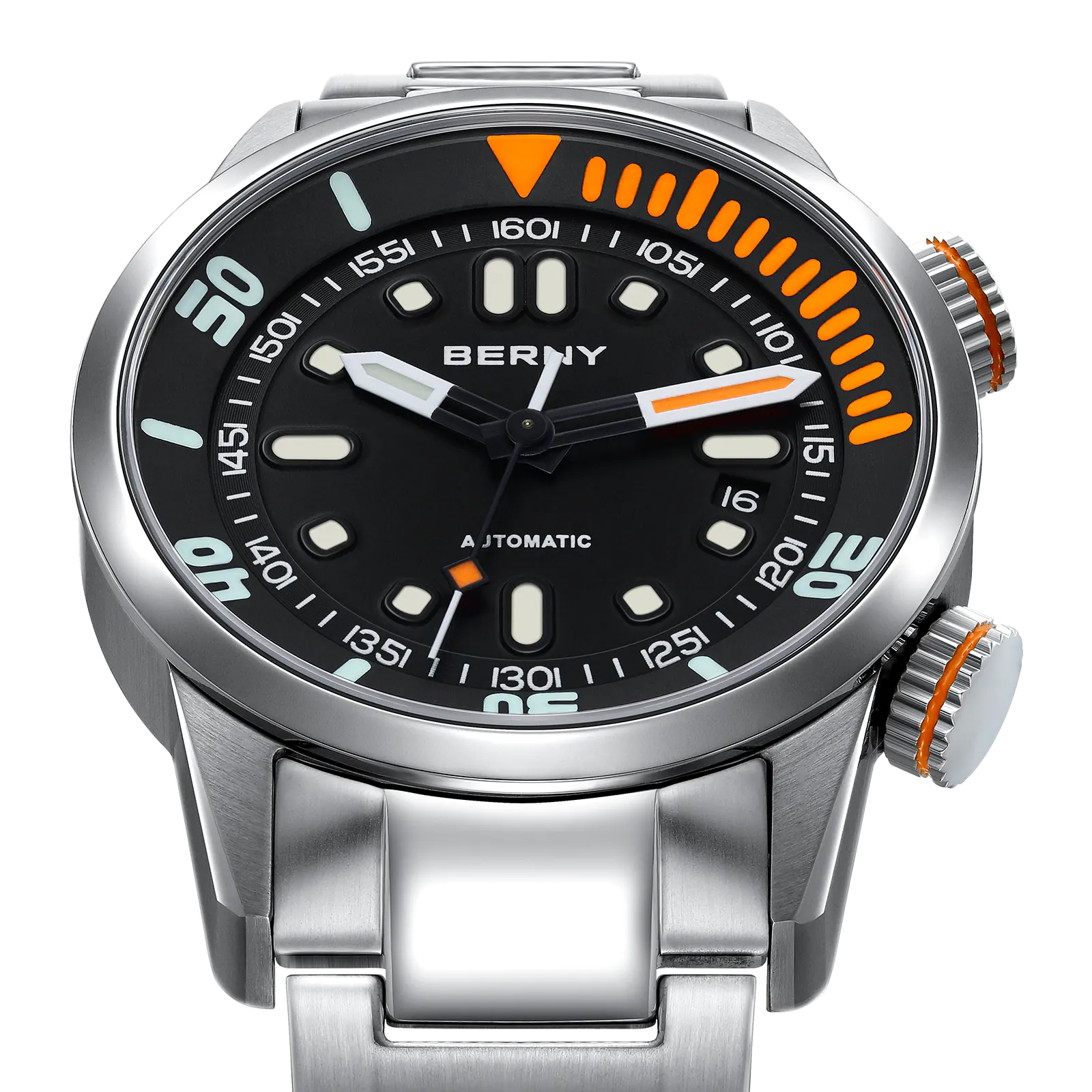 BERNY-Men Automatic Compressor-style Diver Watch V3-AM339MS - Image 4