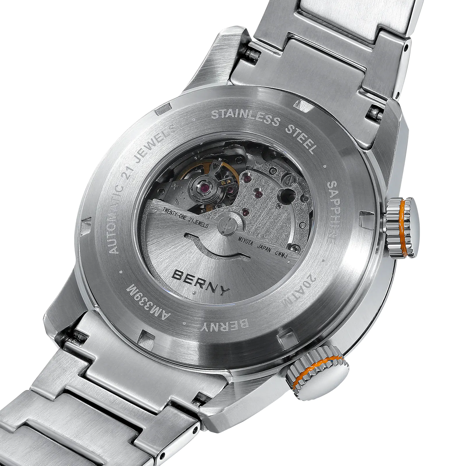 BERNY-Men Automatic Compressor-style Diver Watch V3-AM339MS - Image 5