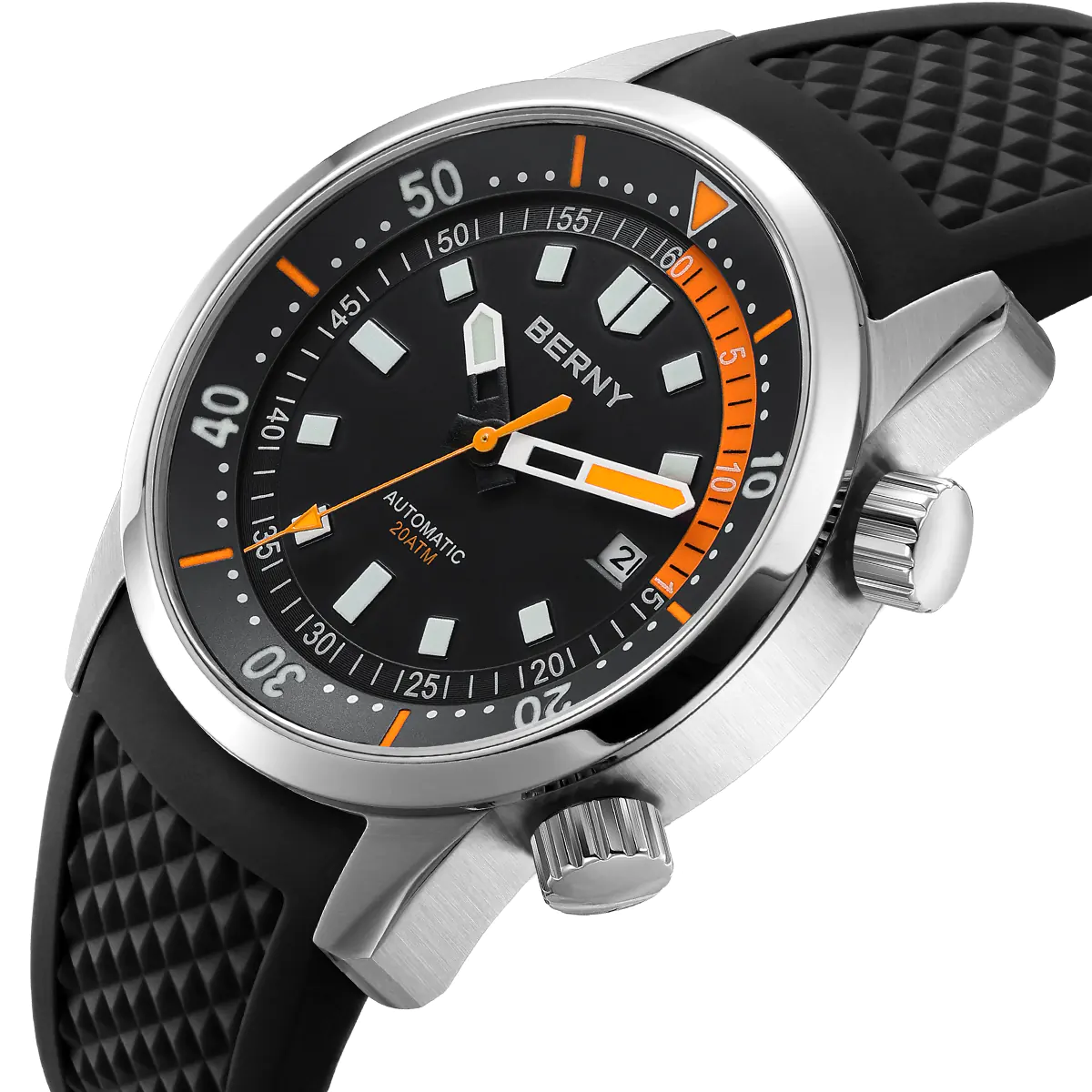 BERNY-Men Automatic Compressor-style Diver Watch V4-AM439M - Image 3