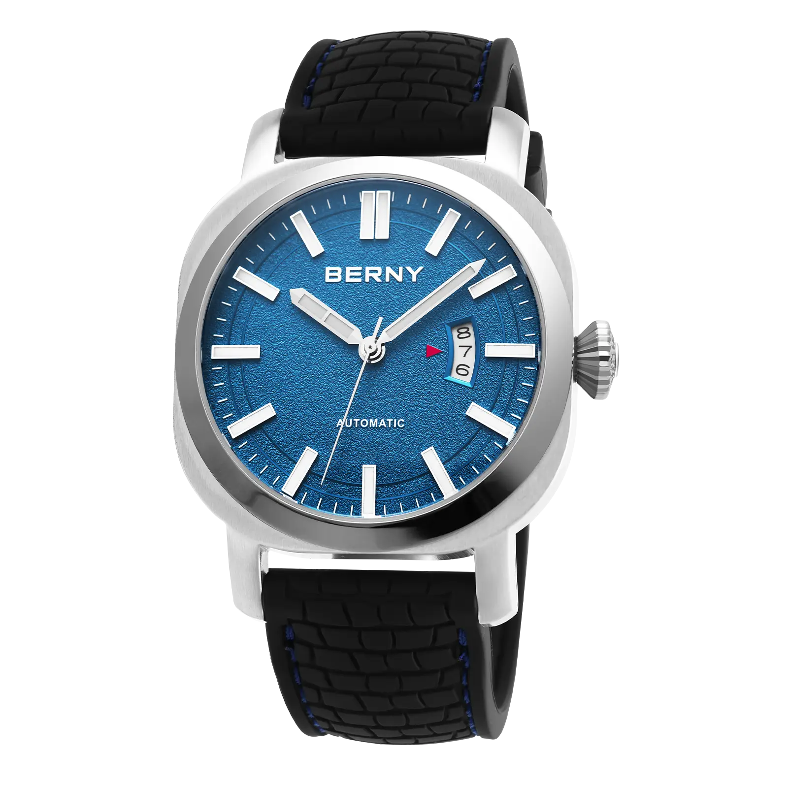 BERNY-Men Automatic Cushion Shaped Diver Watch-AM022M - Image 10