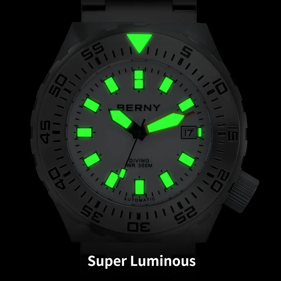 BERNY-Men Automatic Diver Watch-AM09026M - Image 10