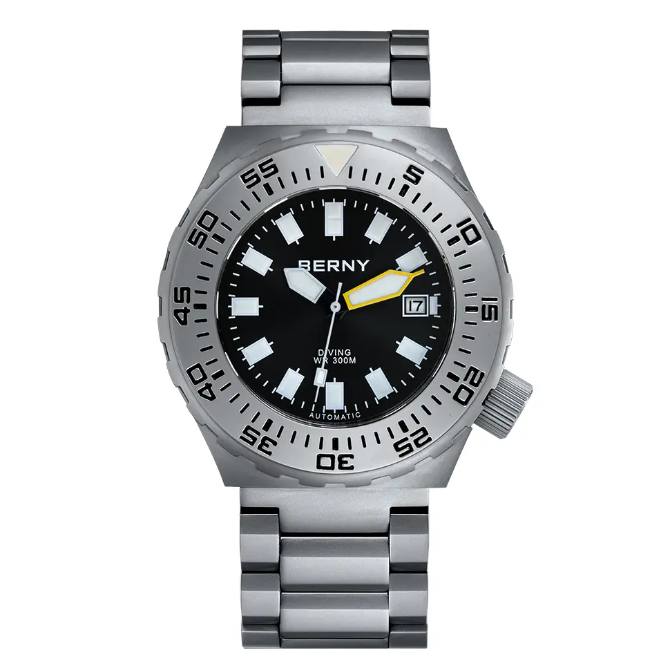 BERNY-Men Automatic Diver Watch-AM09026M - Image 13