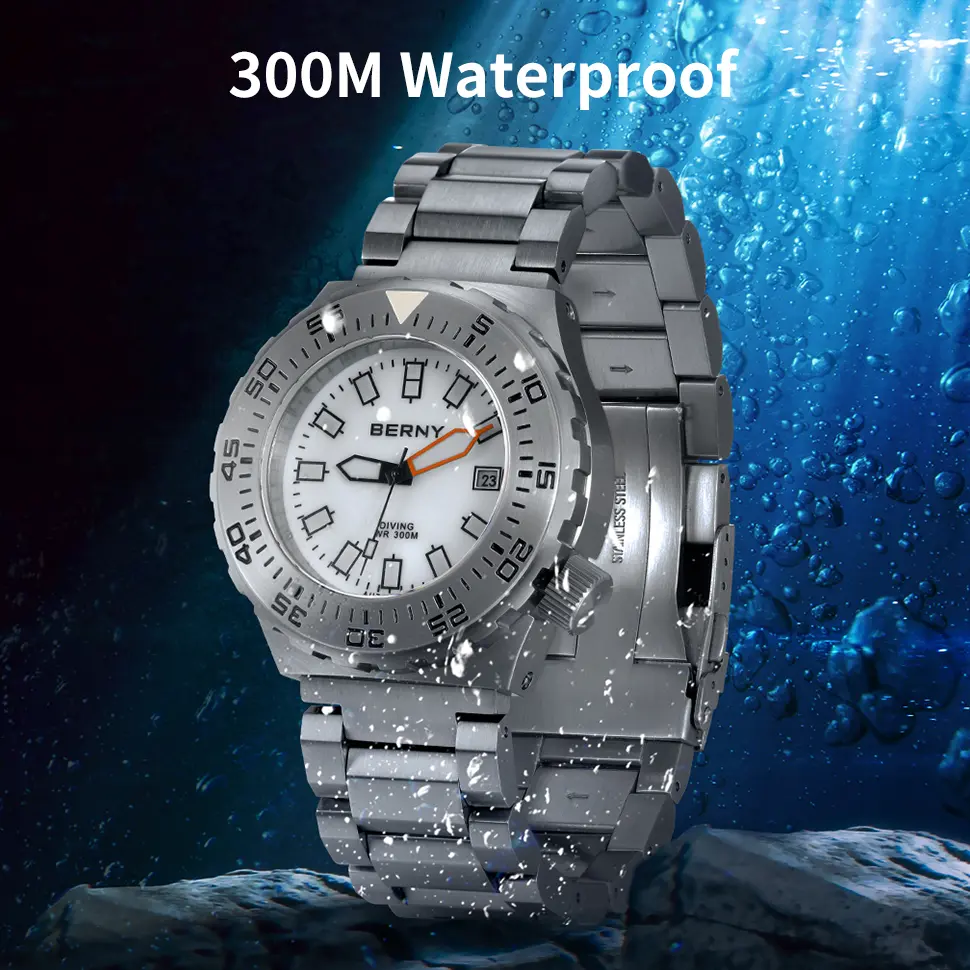 BERNY-Men Automatic Diver Watch-AM09026M - Image 6