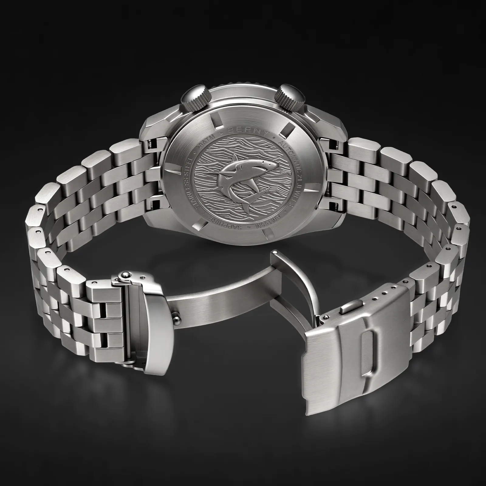 BERNY-Men Automatic Diver Watch-AM155MS - Image 12
