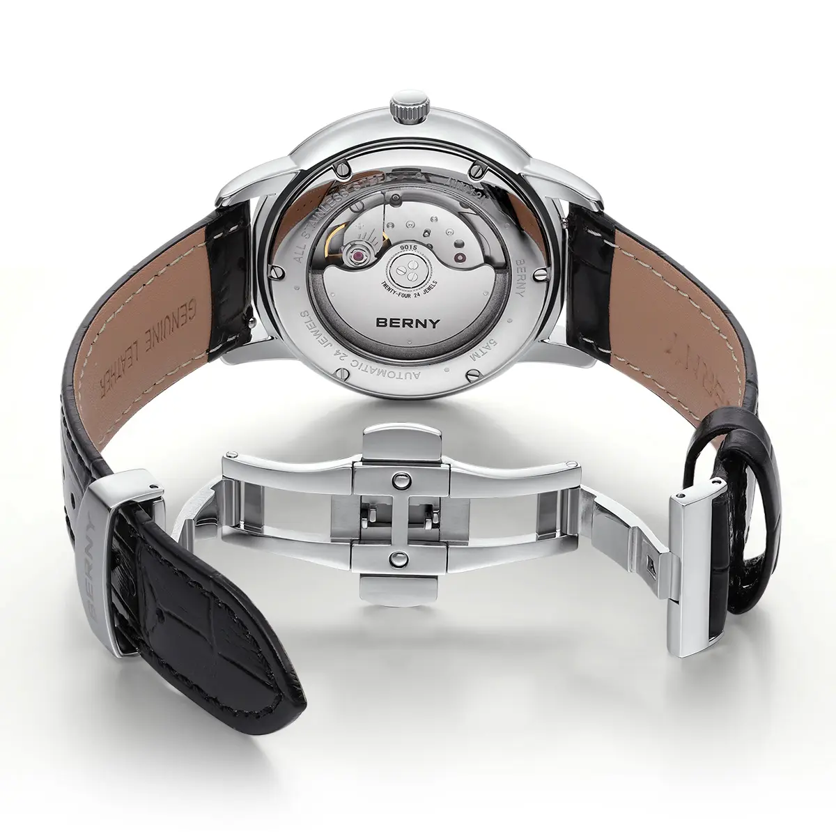 BERNY-Men Automatic Dress Watch-AM012M - Image 4