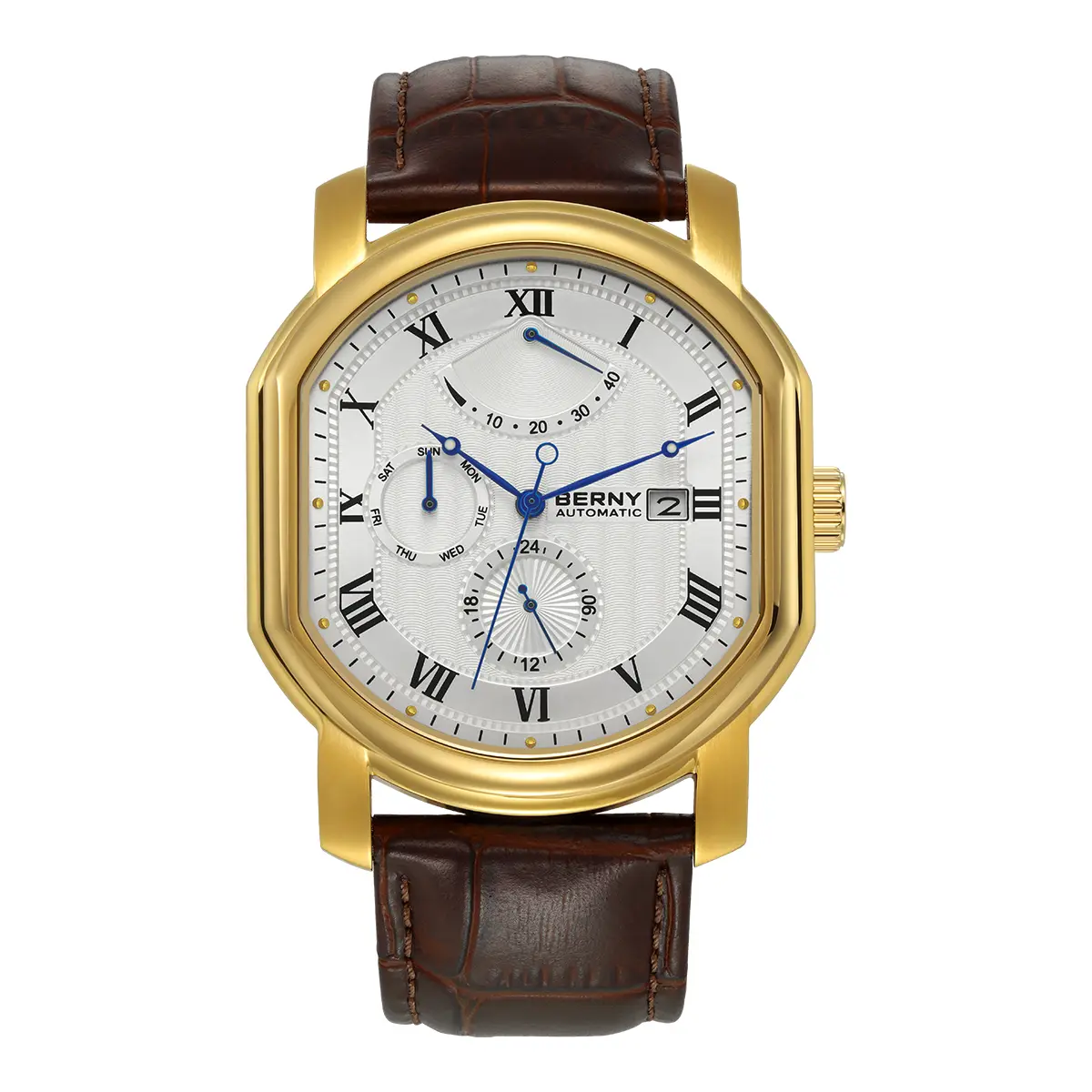 BERNY-Men Automatic Dress Watch-AM050M - Image 5
