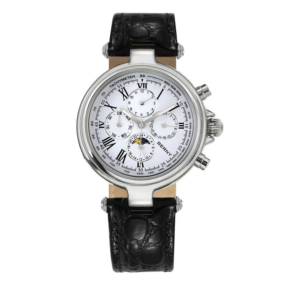 BERNY-Men Automatic Full Calendar Watch-AM7042M - Image 10