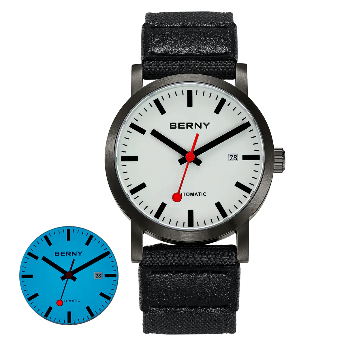 BERNY-Men Automatic Full-Lume Watch V3-AM138M-L - Image 12