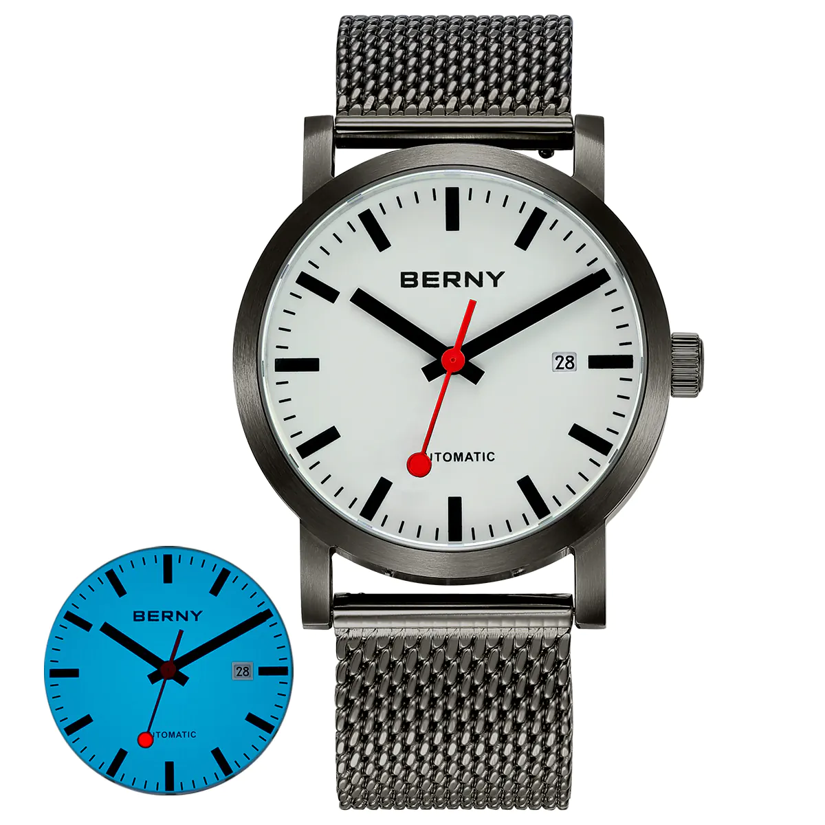 BERNY-Men Automatic Full-Lume Watch V3-AM138M-L - Image 8
