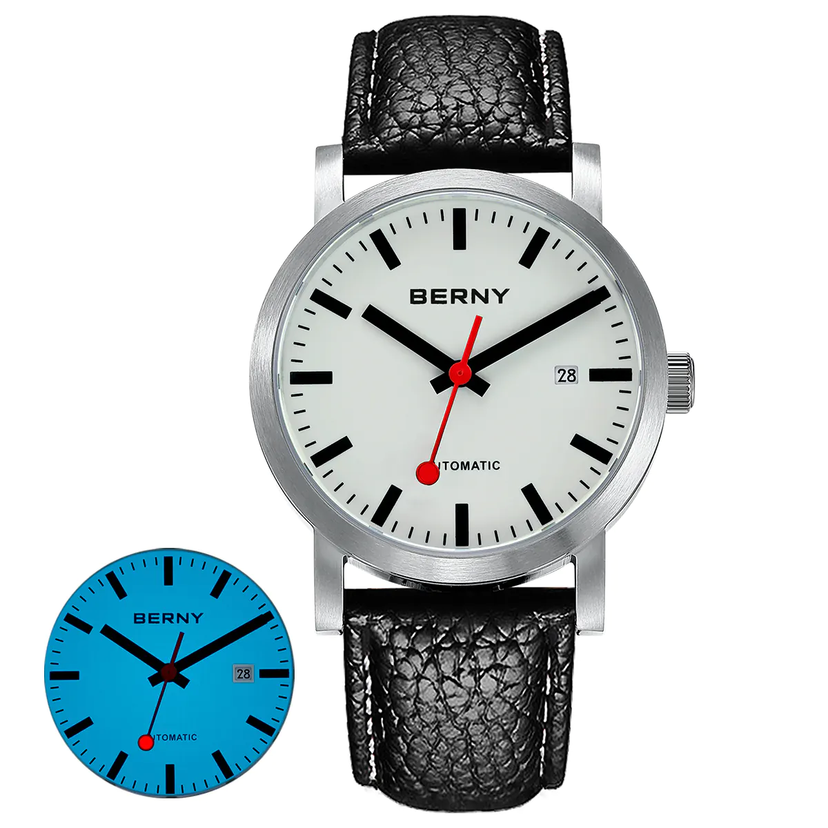 BERNY-Men Automatic Full-Lume Watch V3-AM138M-L - Image 9