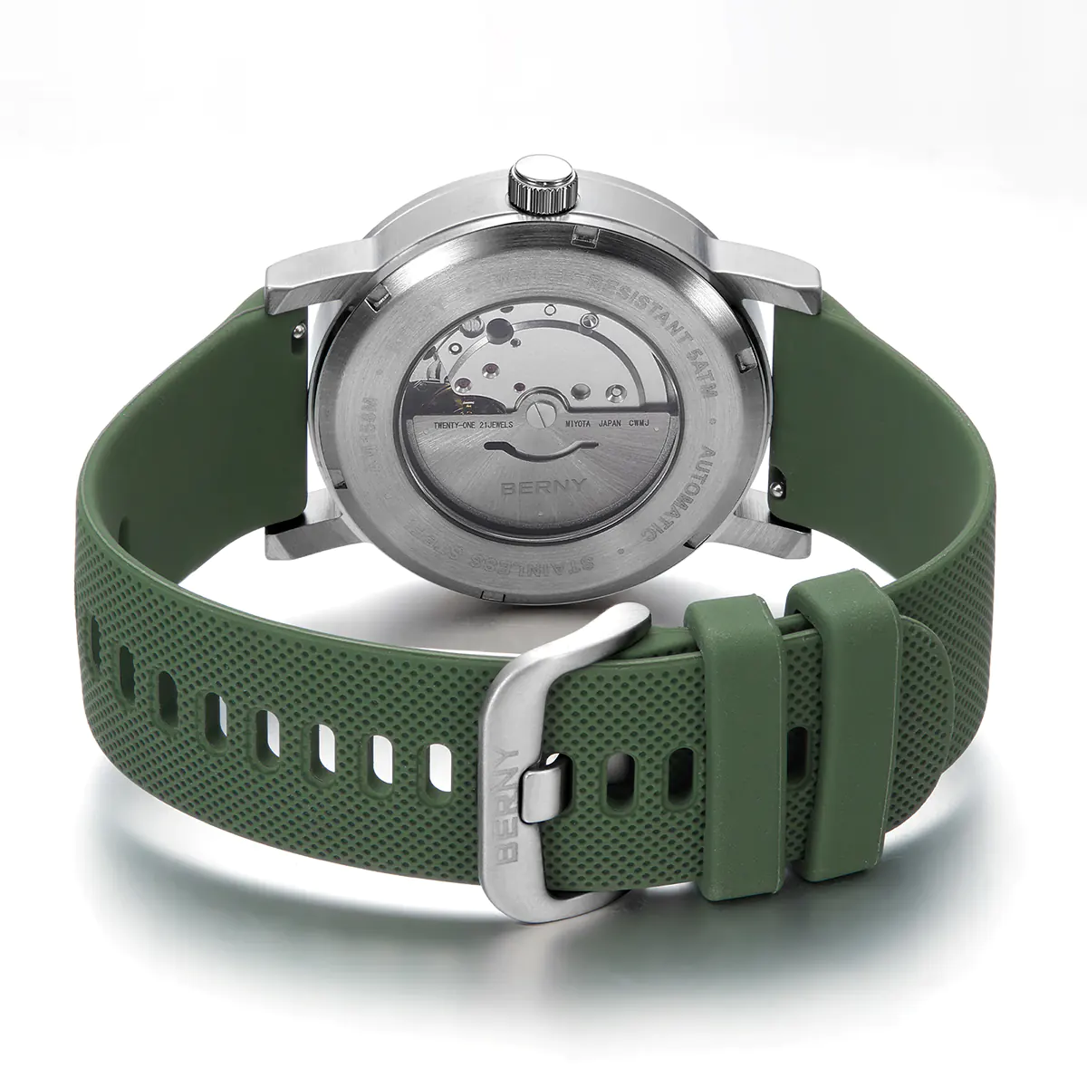 BERNY-Men Automatic Full-Lume Watch V4-AM158M - Image 3