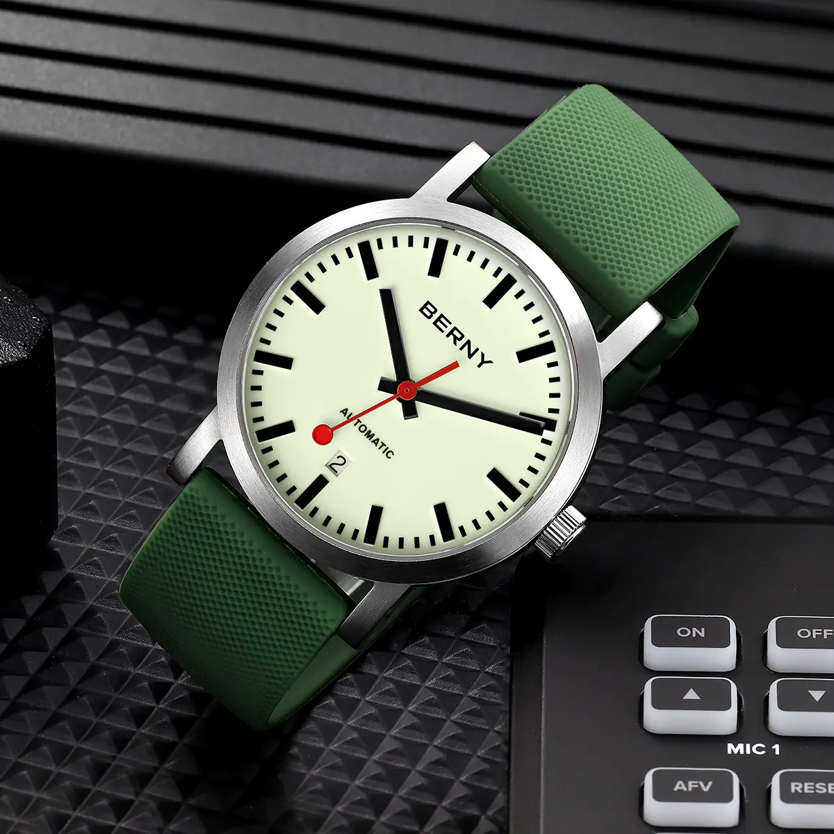 BERNY-Men Automatic Full-Lume Watch V4-AM158M - Image 6