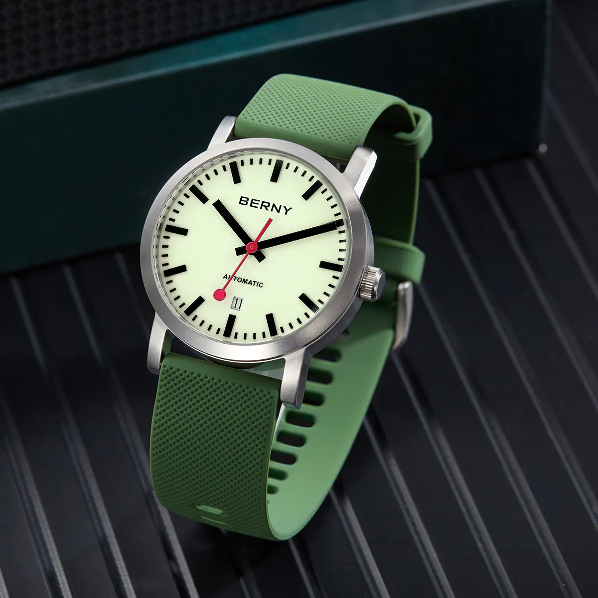 BERNY-Men Automatic Full-Lume Watch V4-AM158M - Image 7