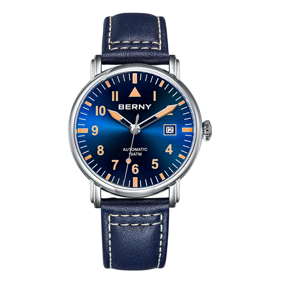 BERNY-Men Automatic Aviation Watch-AM129M - Image 12