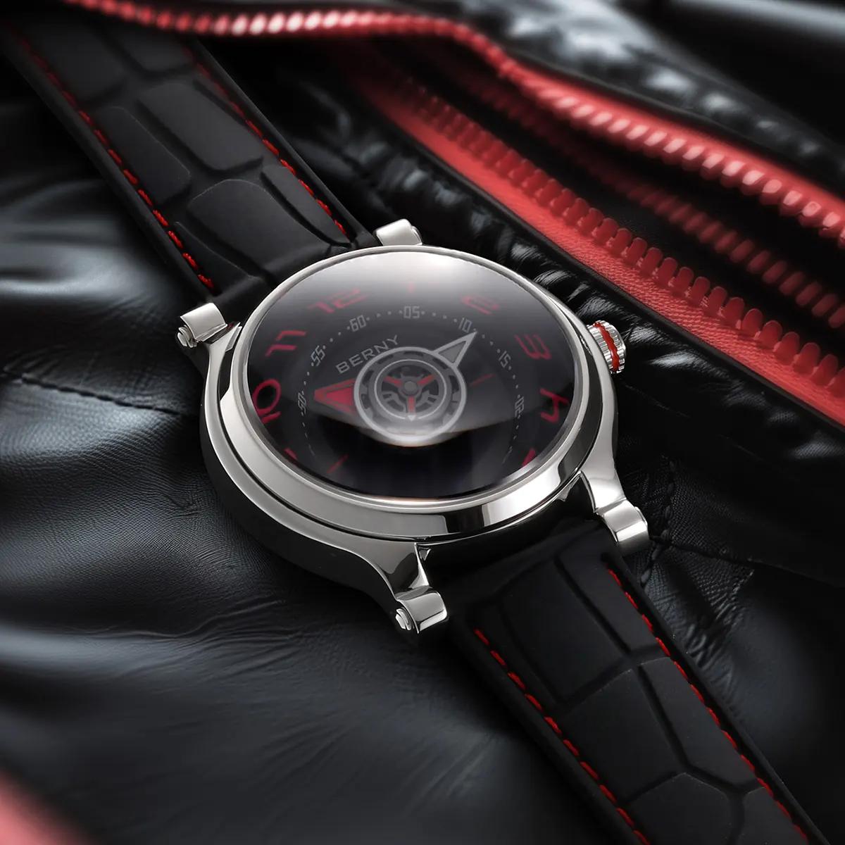 BERNY Men Automatic Racing Watch-AM053VM - Image 7