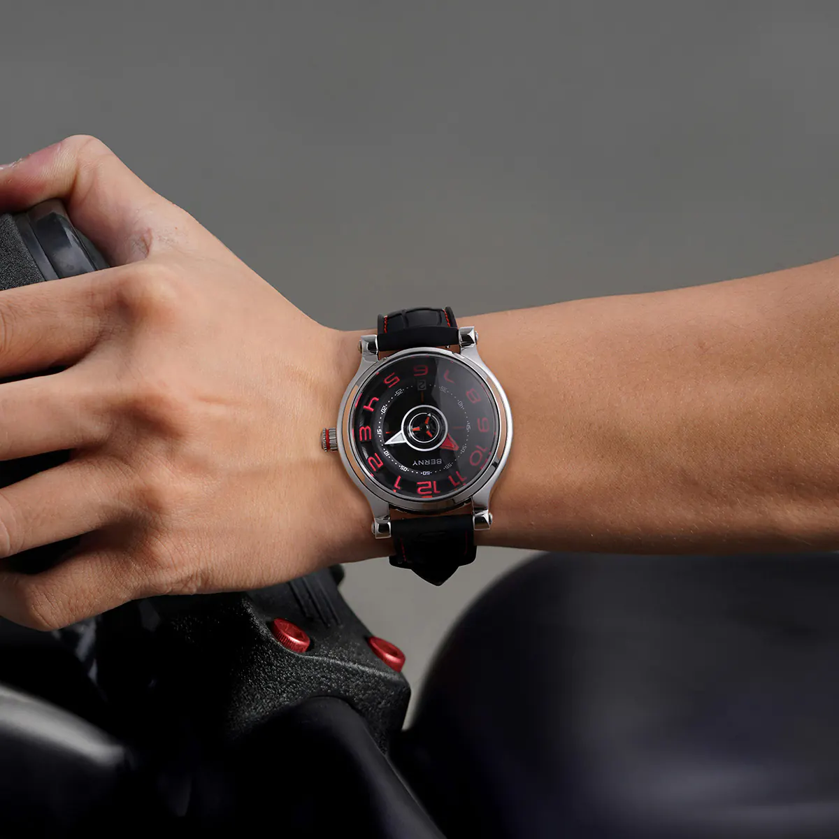 BERNY Men Automatic Racing Watch-AM053VM - Image 8