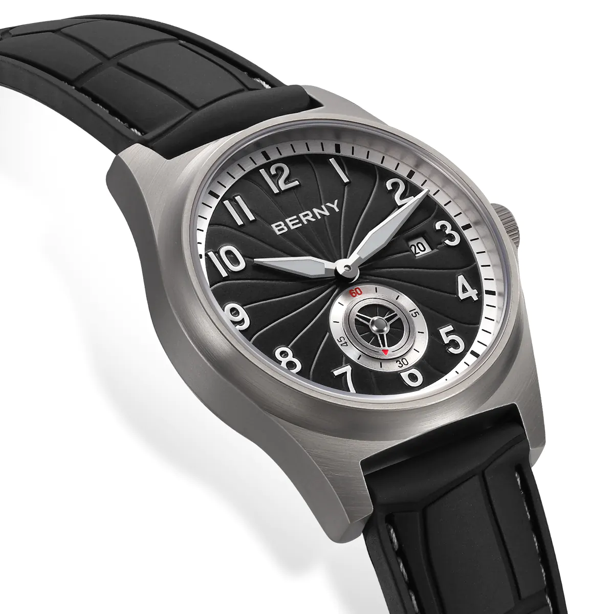 BERNY-Men Automatic Titanium Classic Watch-AMT358M - Image 3