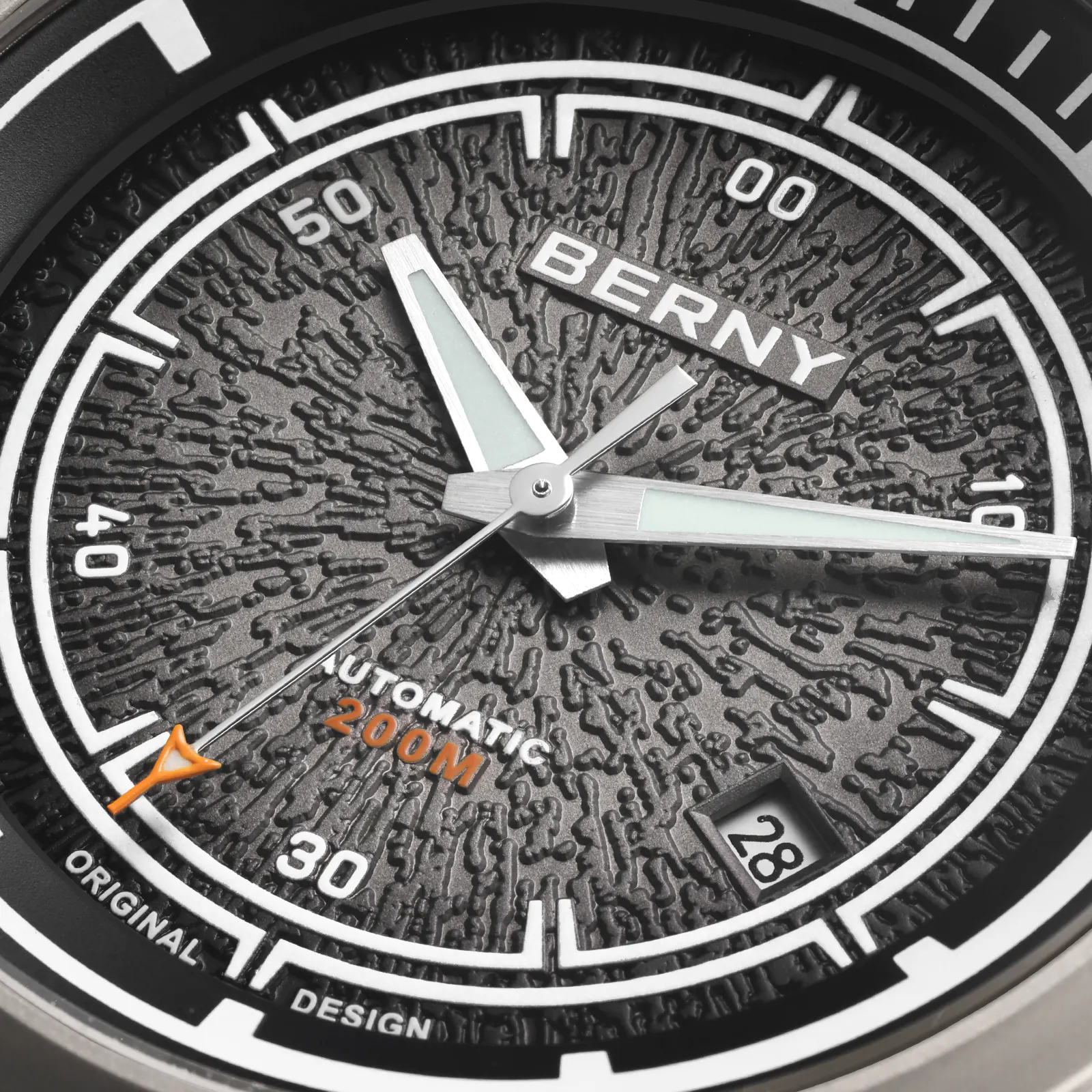 BERNY-Men Automatic Titanium Diver Watch-AMT159MS - Image 10
