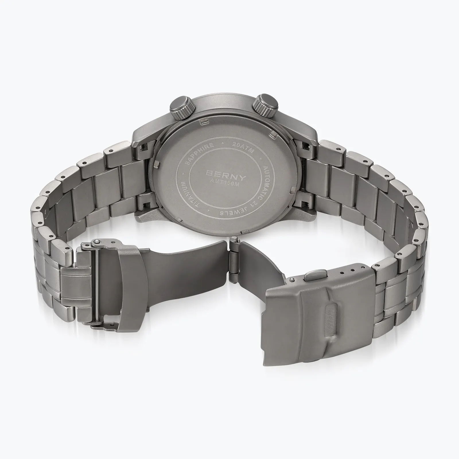 BERNY-Men Automatic Titanium Diver Watch-AMT159MS - Image 9