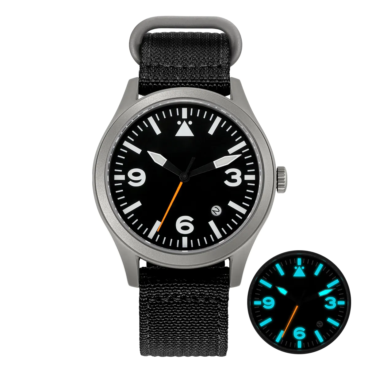 BERNY-Men Automatic Titanium Field Watch-AMT143M - Image 14