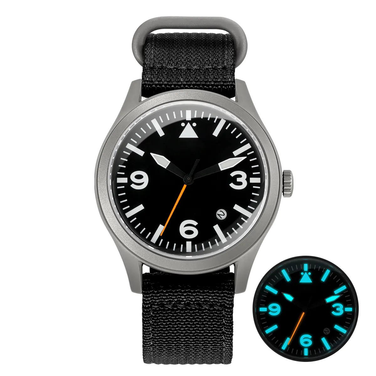 BERNY-Men Automatic Titanium Field Watch-AMT143M - Image 15