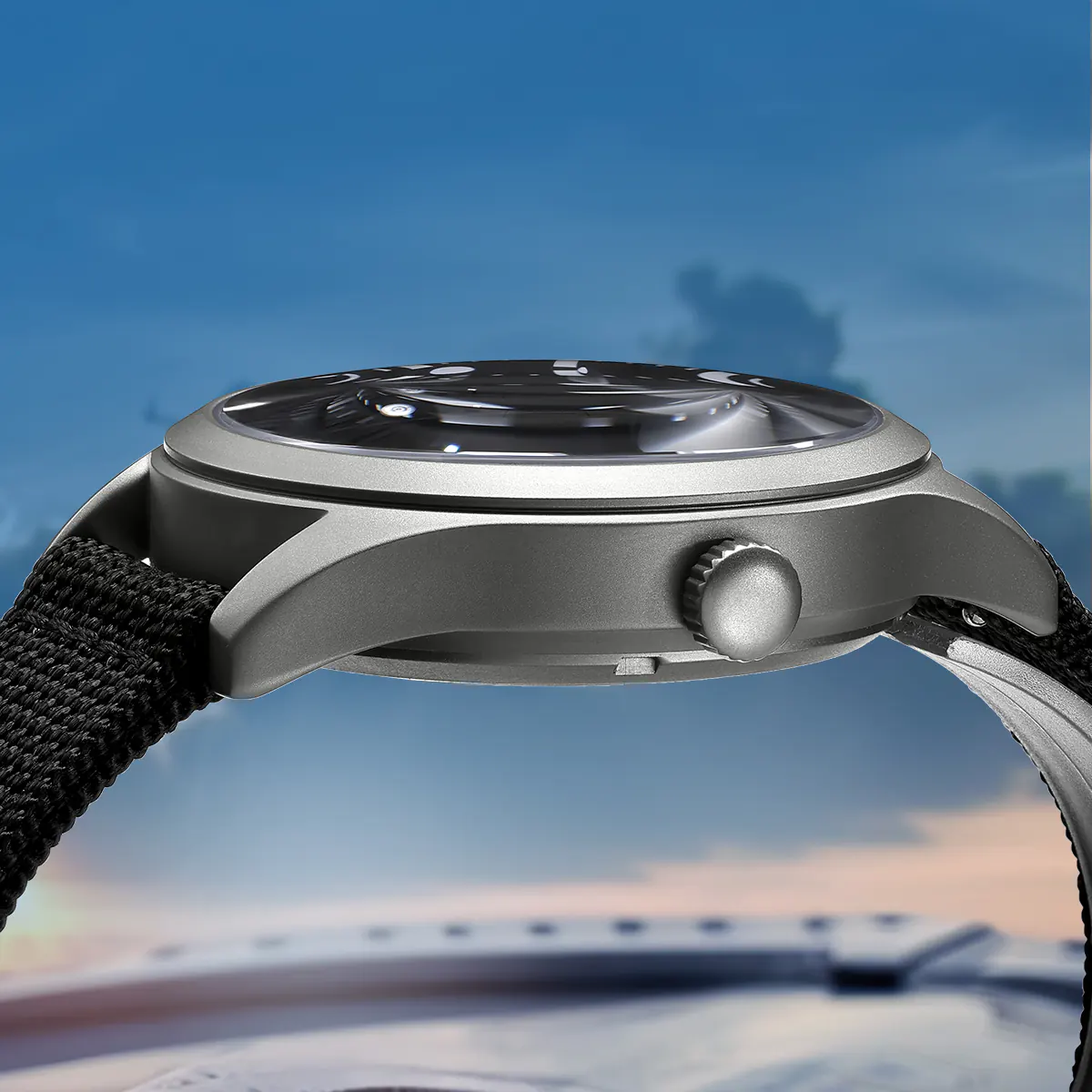 BERNY-Men Automatic Titanium Field Watch-AMT143M - Image 3