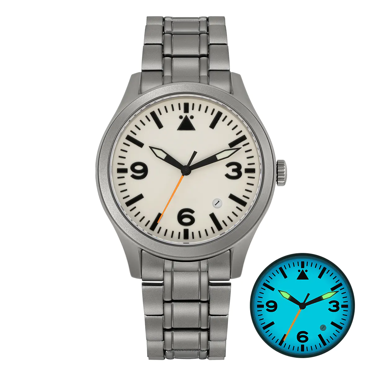 BERNY-Men Automatic Titanium Field Watch-AMT143MS - Image 16