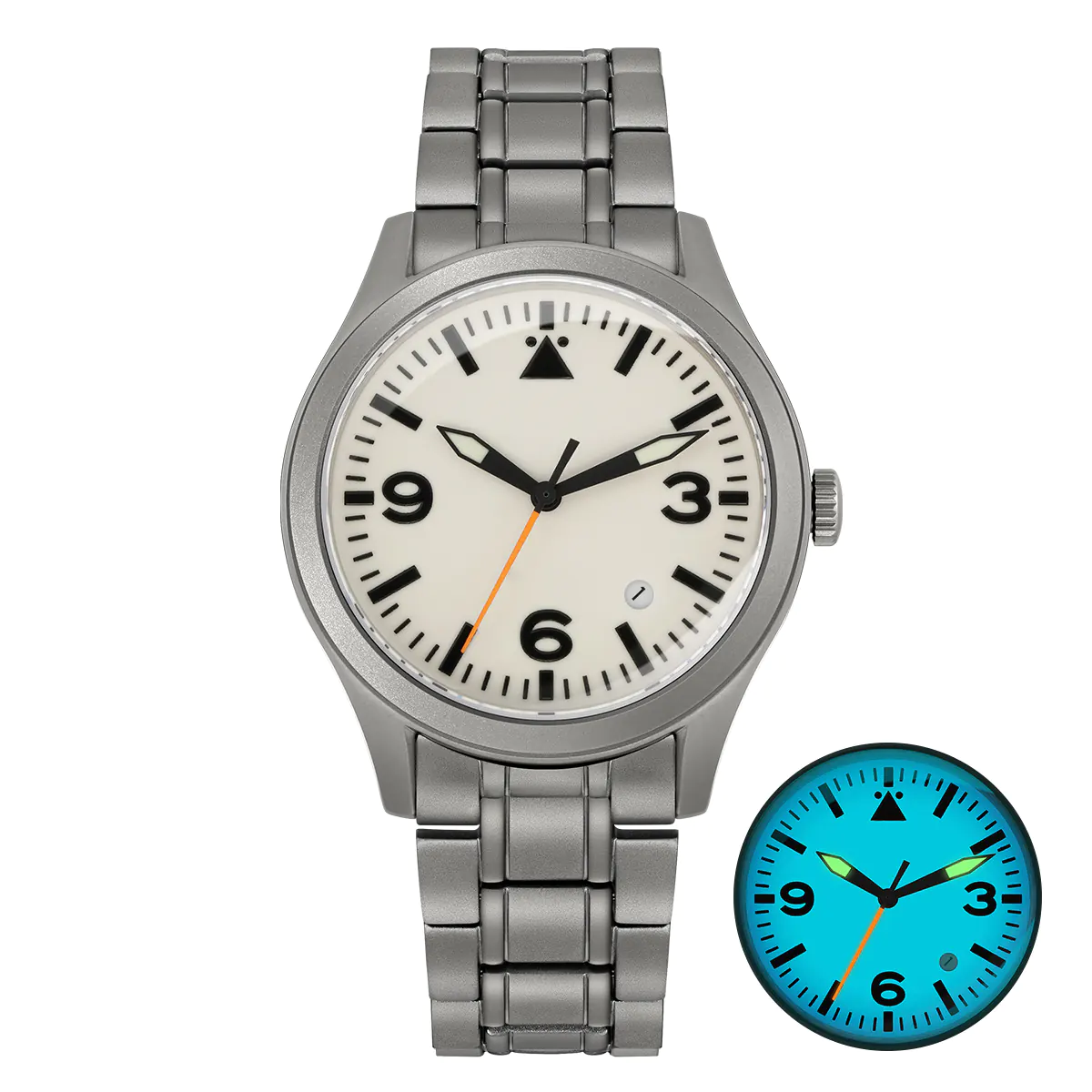 BERNY-Men Automatic Titanium Field Watch-AMT143MS - Image 17