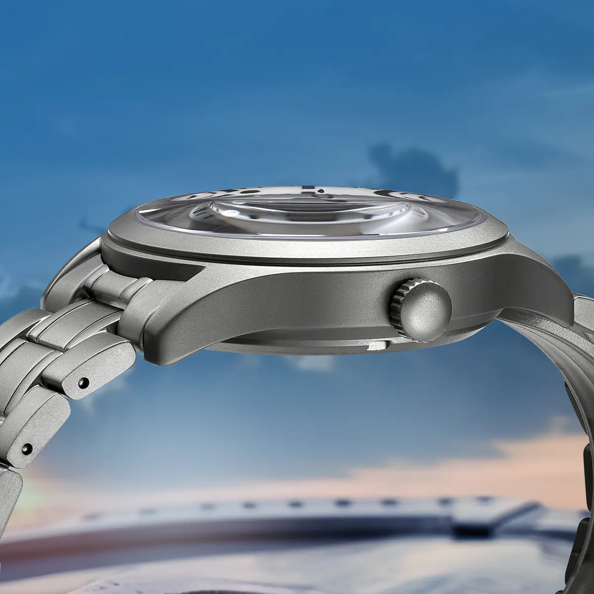 BERNY-Men Automatic Titanium Field Watch-AMT143MS - Image 3