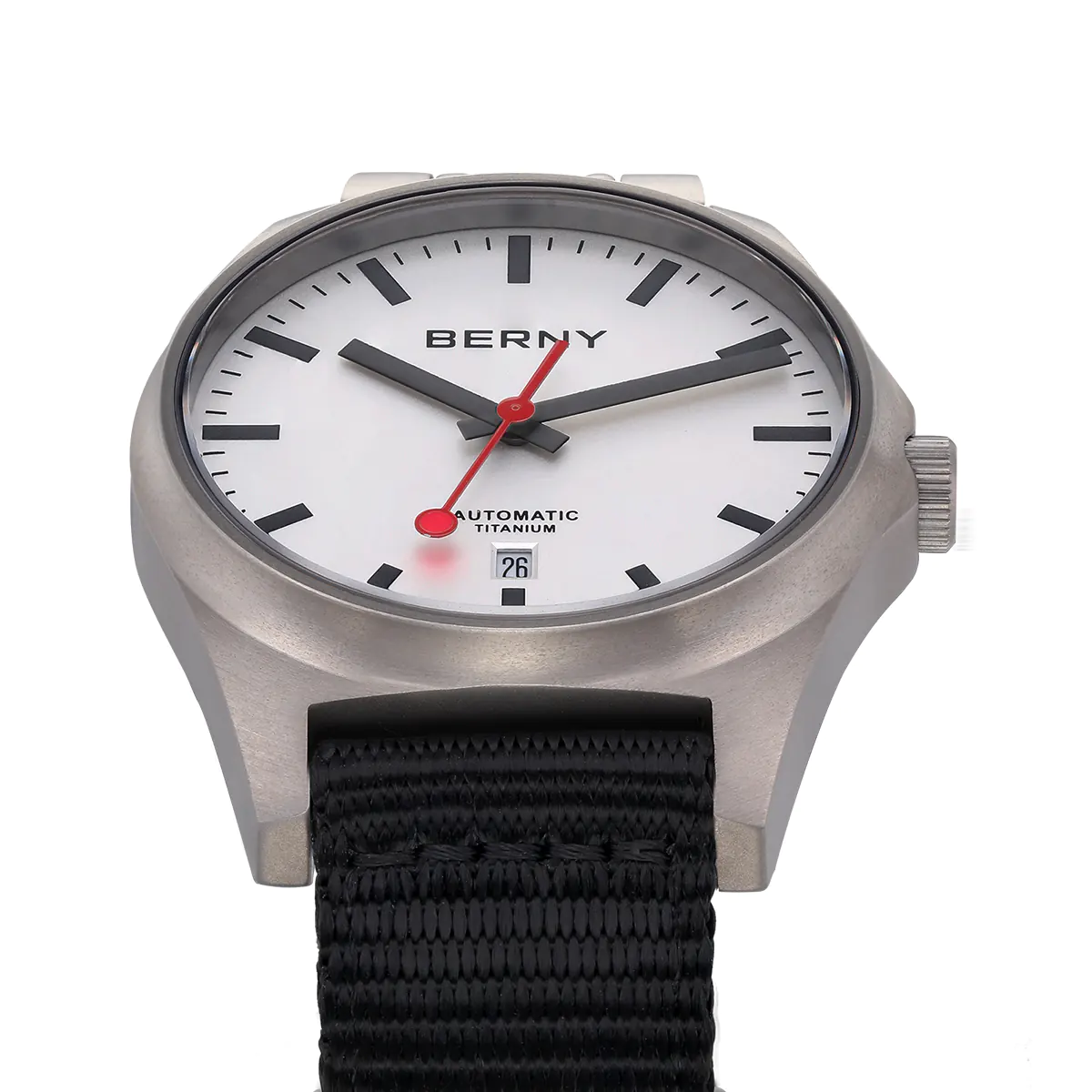 BERNY-Men Automatic Titanium Watch-AMT258M - Image 6