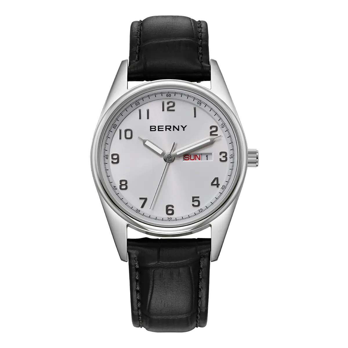 BERNY-Men Quartz Dress Watch-2497M - Image 11