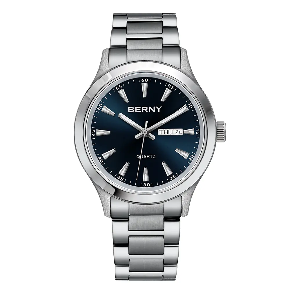 BERNY-Men Quartz Dress Watch-2676M - Image 10