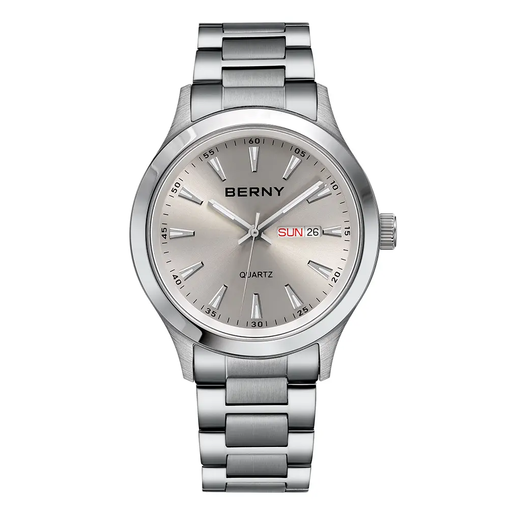 BERNY-Men Quartz Dress Watch-2676M - Image 11