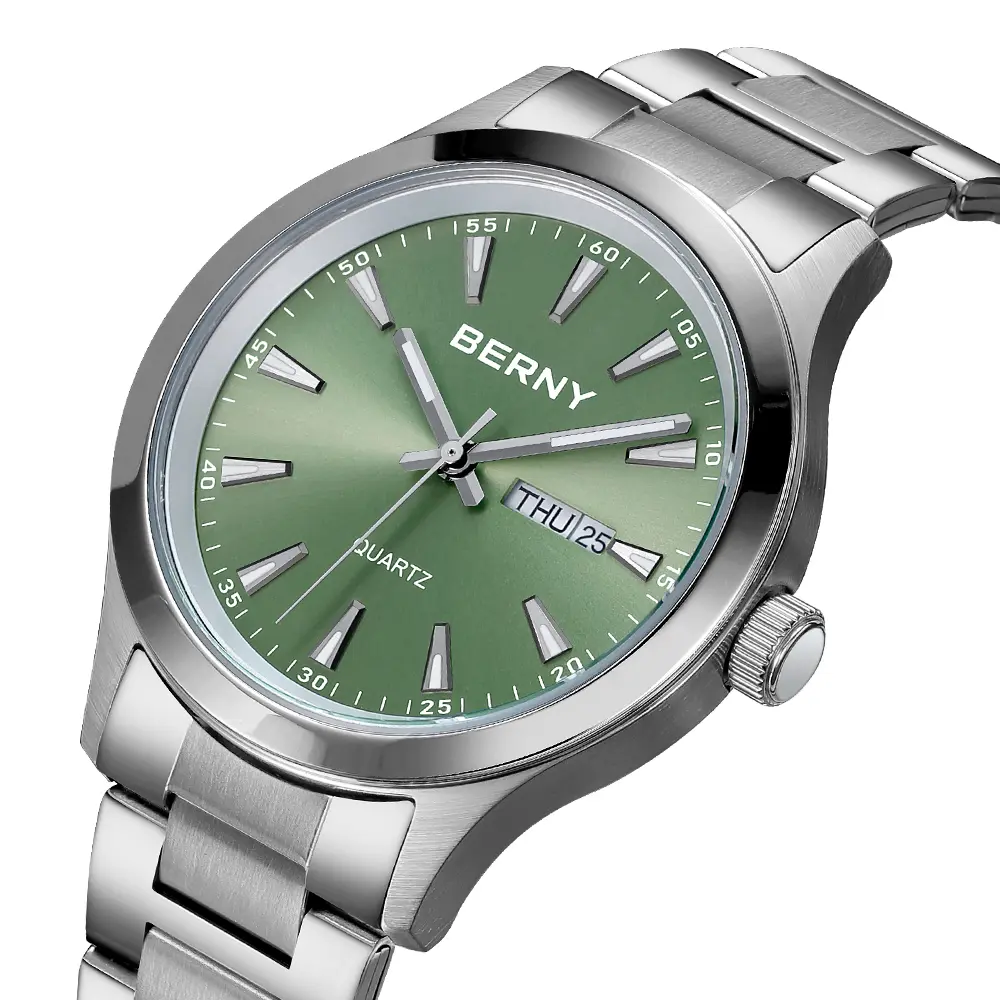 BERNY-Men Quartz Dress Watch-2676M - Image 4