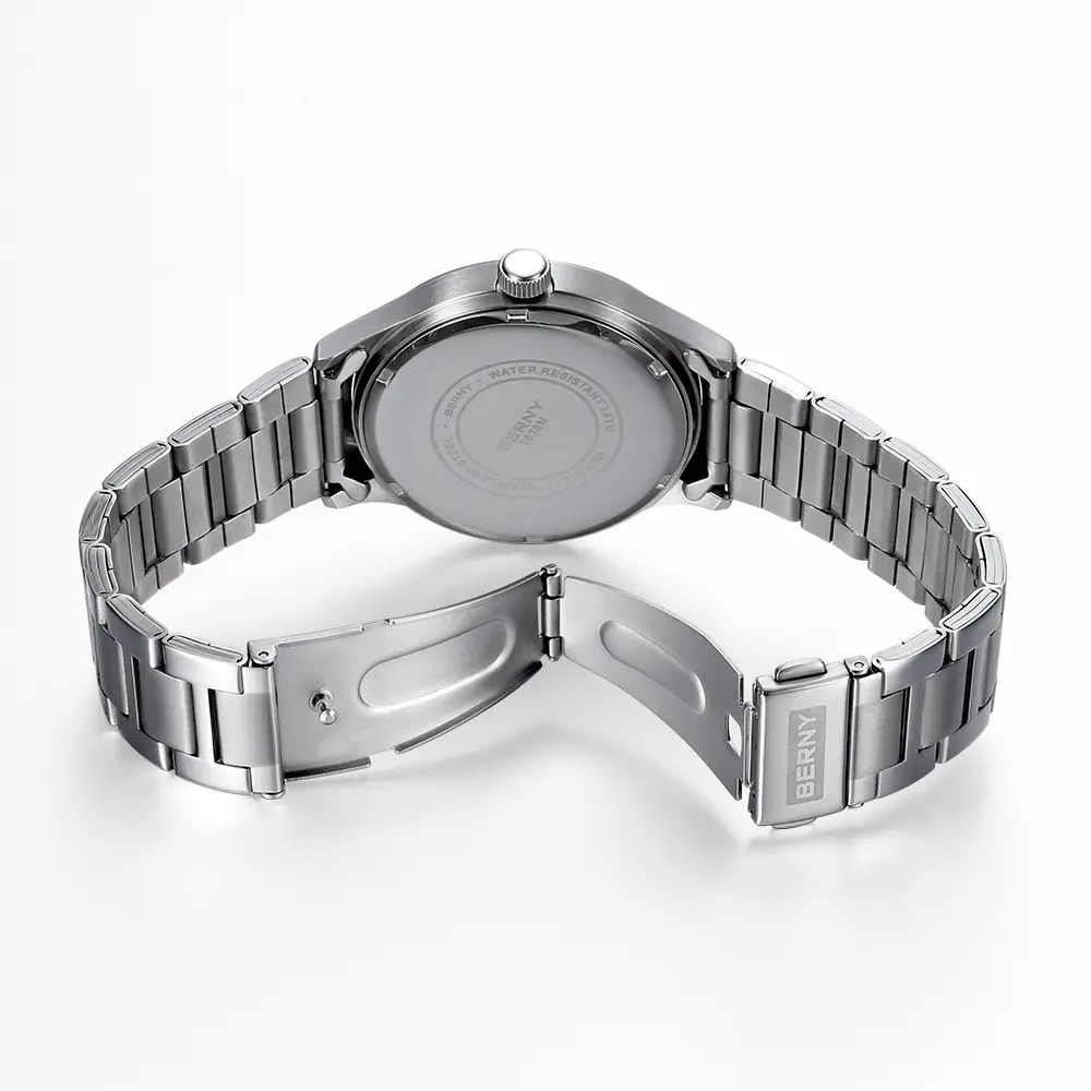 BERNY-Men Quartz Dress Watch-2676M - Image 6
