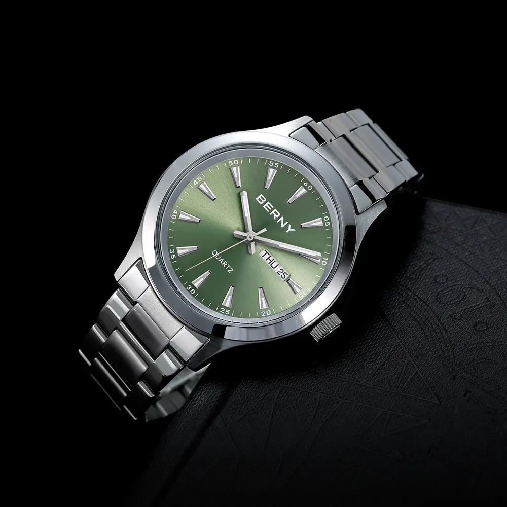 BERNY-Men Quartz Dress Watch-2676M - Image 8