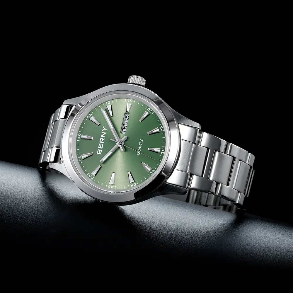 BERNY-Men Quartz Dress Watch-2676M - Image 9
