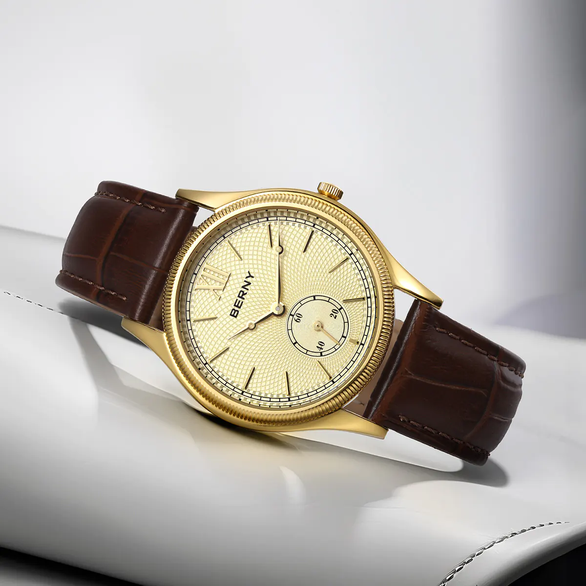 BERNY-Men Quartz Dress Watch-2945M - Image 6