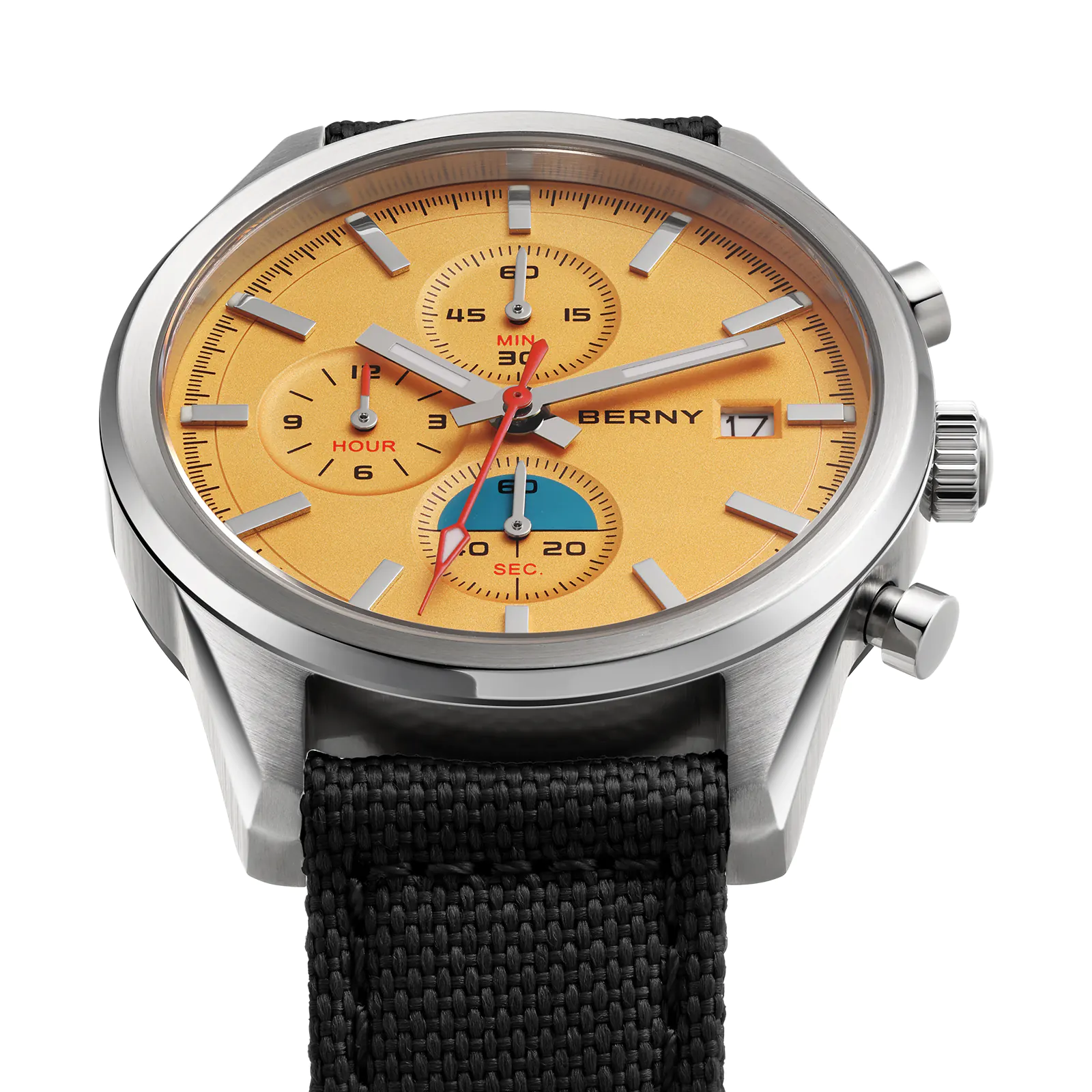 BERNY-Men Quartz Chronograph Watch-2826M - Image 10