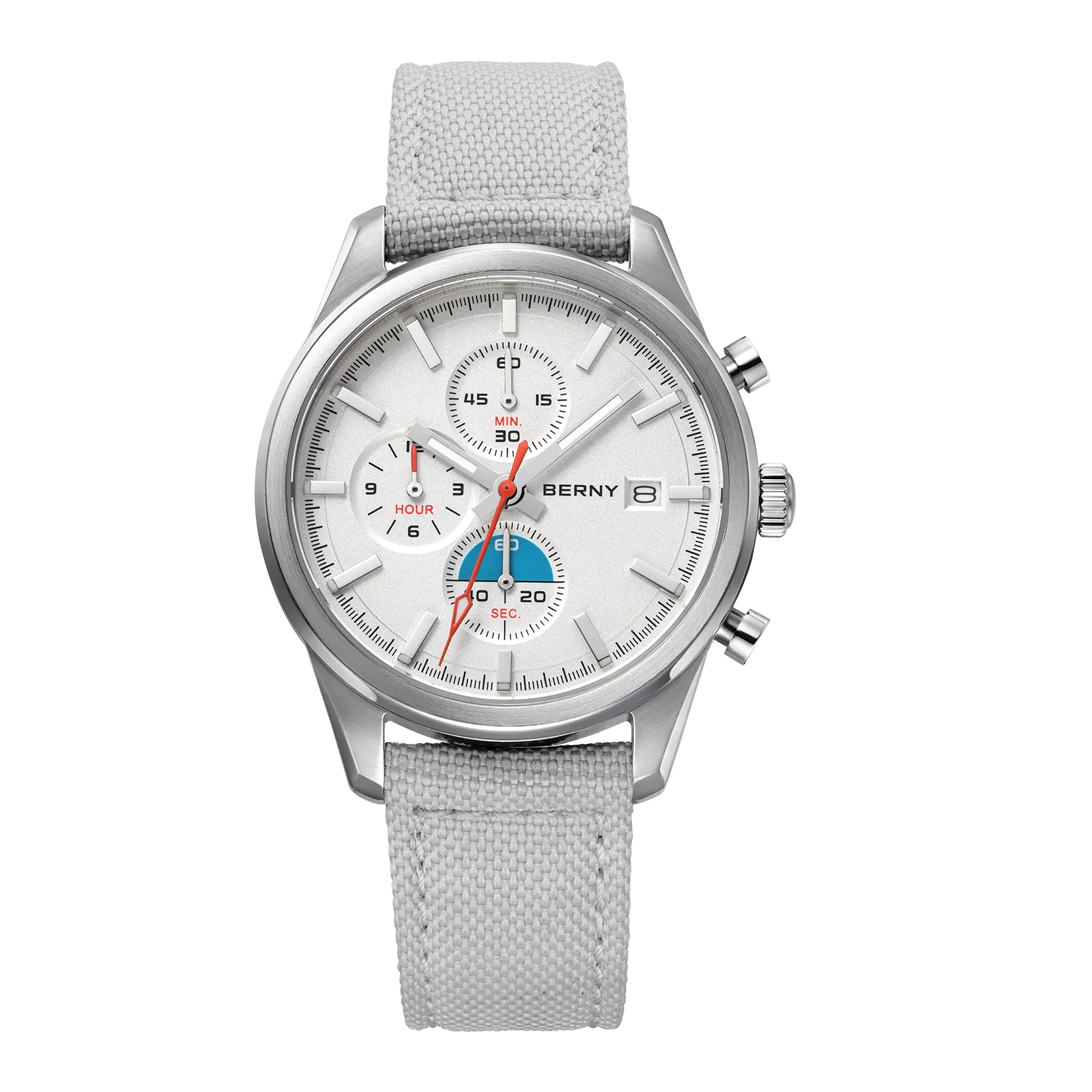 BERNY-Men Quartz Chronograph Watch-2826M - Image 3