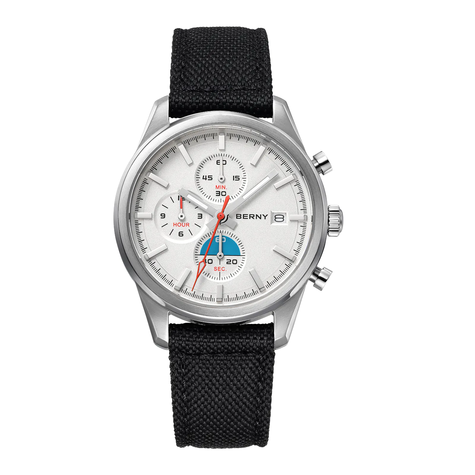 BERNY-Men Quartz Chronograph Watch-2826M - Image 4